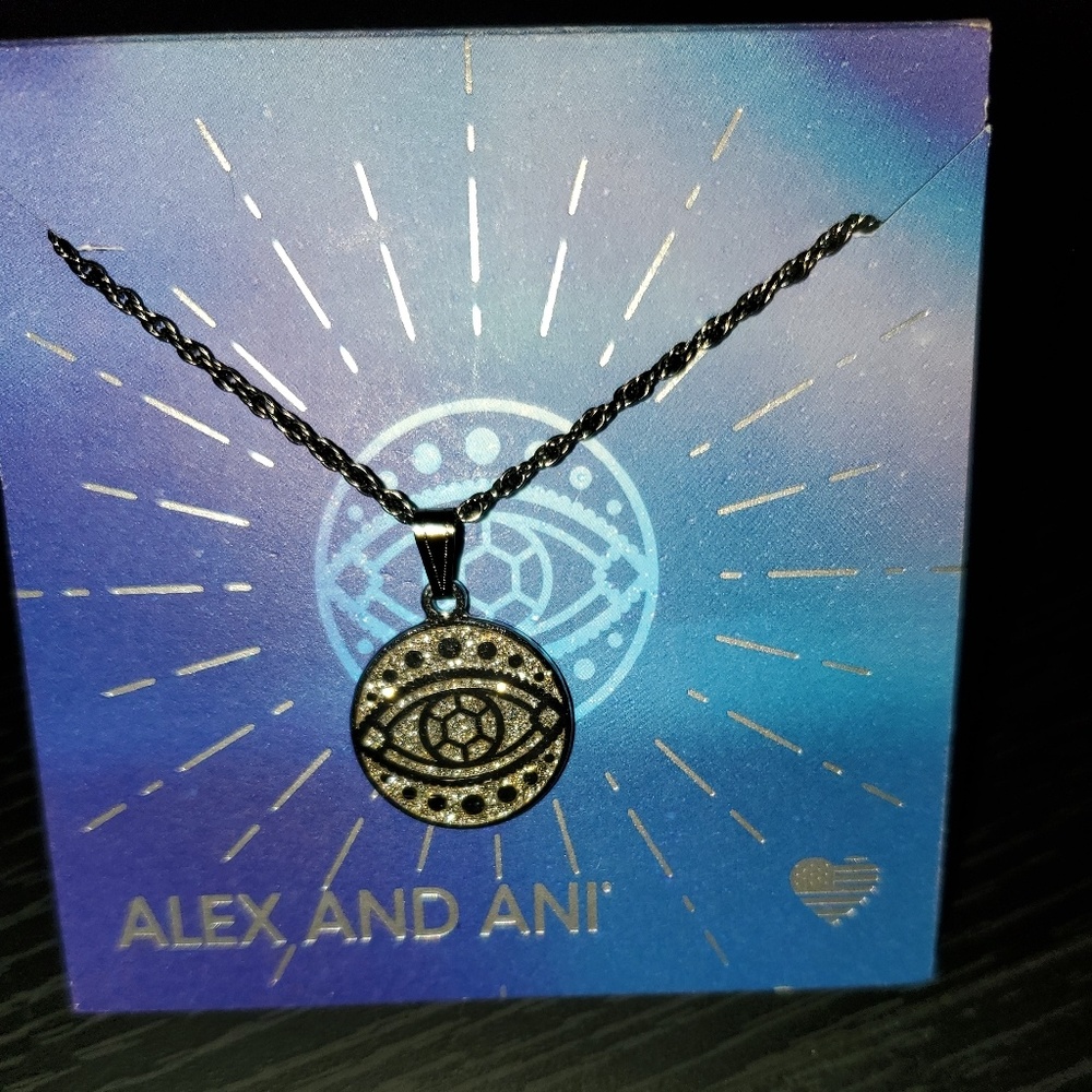 Alex and Ani Evil Eye Necklace